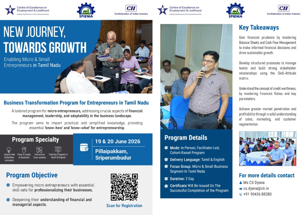 SPIEMA — New Journey Towards Growth - Program Brochure